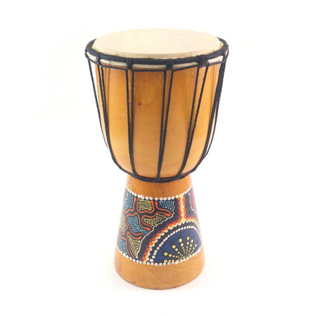 Bębenek indonezyjski wys. 30cm (bęben, Indonezja, djembe, instrument)