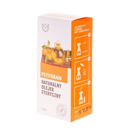 Naturalny olejek eteryczny petitgrain (z liści mandarynki) 12 ml 