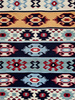 Dywan Kilim Turecki, chodnik czerwono-beżowo-niebieski 80x125cm