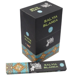 Kadzidełka Tribal Biała Szałwia incense, zapach, medytacja, joga