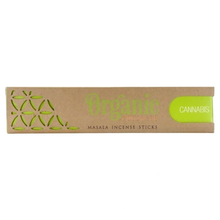  Kadzidła naturalne, Cannabis Organic, Song of India 15g