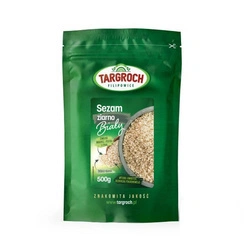 Sezam biały ziarno łuskany, 500g Targroch