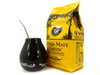 YERBA MATE ZESTAW MATERO CERAMICZNE + BOMBILLA + YERBA MATE GREEN FUERTE 400G