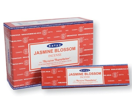 KADZIDŁA SATYA NAGCHAMPA JASMINE BLOSSOM (KWIAT JAŚMINU, TROCICZKI, 15G)