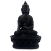 Figurka Budda w kolorze czarnym (Indonezja 17cm)