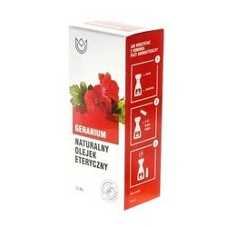 Naturalny olejek eteryczny geranium 12 ml