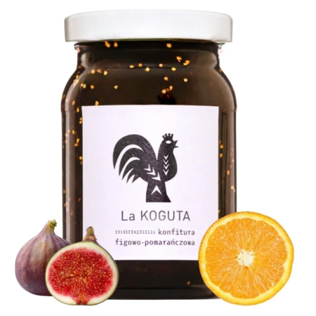 Konfitura figowo-pomarańczowa, La Koguta 225g