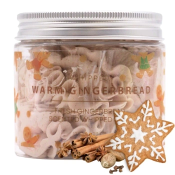 Puszyste kremowe mydło, Ciepły Piernik, pomarańcza, cynamon i wanilia, 120g