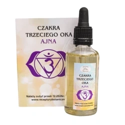Olejek eteryczny do ciała, masażu Czakra Trzeciego Oka 7 czakr 50 ml