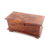 Skrzynia drewniana ciepły brąz, mała (przecierana, Indonezja) 40x20x20