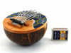 Kalimba etniczny instrument (karimba, drewniany, kokos)