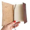 Notes skórzany słońce (notatnik, dziennik, papier czerpany 20 cm)