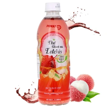 Mrożona herbata z liczi, napój niegazowany Pokka, 500ml