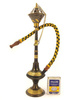 Shisha Egipska Aladin, 25 cm, dekoracja, metal
