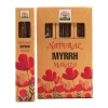 Kadzidła naturalne botaniczne Masala Mirra, o zapachu mirry