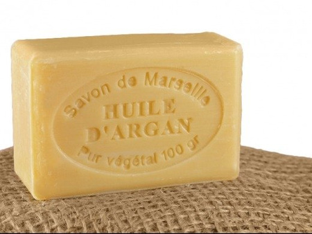 MYDŁO MARSYLSKIE ARGANOWE (100G, 72% OLEJU, FRANCJA)