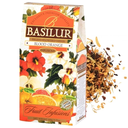 Herbata owocowa liściasta, Blood Orange,  Basilur 100g