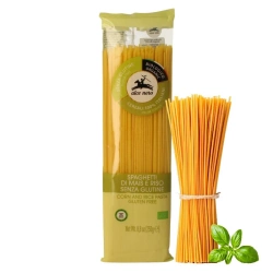 Makaron spaghetti bezglutenowy, kukurydziano-ryżowy bio, Alce Nero 250g