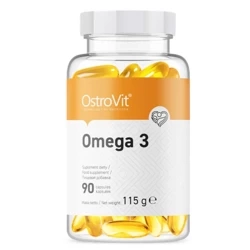 OstroVit Omega 3 EPA DHA suplement diety 90 kapsułek