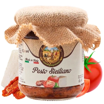Pesto sycylijskie z suszonych pomidorów i sera Antico Pastificio 180g