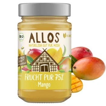 Mus mango przecier 75% bio Allos 250g