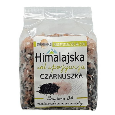 Sól himalajska z czarnuszką słona przyprawa 300 g