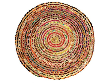 OKRĄGŁY ORIENTALNY DYWAN (122 CM, INDIE)