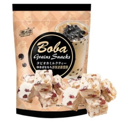 Ciasteczka Boba milk tea, z kuleczkami bubble tea, Yuki&Love 140g