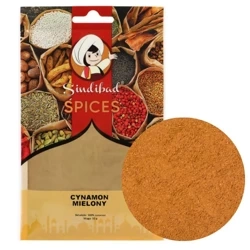 Cynamon mielony przyprawa korzenna Indonezja 50g Sindibad
