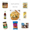 Pad Thai składniki, zestaw do gotowania pad thai