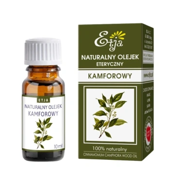 Olejek kamforowy eteryczny, z kamfory, Etja 10ml