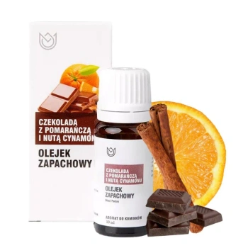 Olejek zapachowy czekolada z pomarańczą i nutą cynamonu, Naturalne Aromaty 10ml