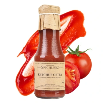 Ketchup ostry bez konserwantów Spichlerz 300g