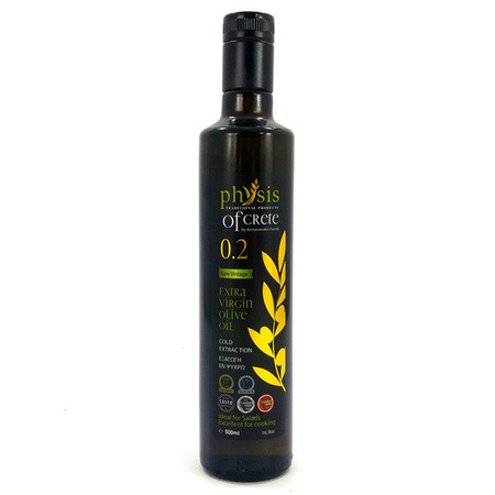 0,2% Oliwa z oliwek extra virgin butelka 500ml Grecja