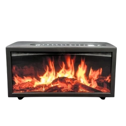 Dyfuzor zapachowy, nawilżacz powietrza z efektem płomienia i odgłosem ptaków