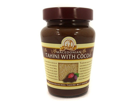 PASTA TAHINI SEZAMOWA Z KAKAO 350G GRECJA