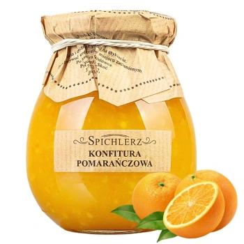 Konfitura z pomarańczy, naturalna konfitura pomarańczowa Spichlerz 300g