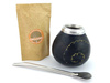 YERBA MATE ZESTAW TYKWA CALABAZA + BOMBILLA + YERBA ORGANIC ELABORADA 50G