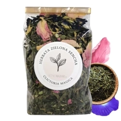  Herbata zielona sencha Clitoria Magica niebieska 100g