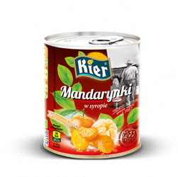 Mandarynki w lekkim syropie, Kier 312g