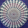 NARZUTA ORIENTALNA MANDALA (205X230CM, KAPA, INDIE)