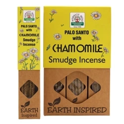 Kadzidełka trociczki Rumianek i palo santo inspirowane ziemią Indie