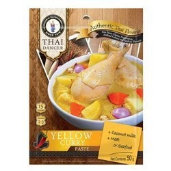 Pasta curry żółta 50g Thai Dancer