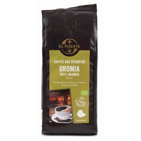 KAWA OROMIA ETIOPIA ZIARNISTA (250G, FAIR TRADE)