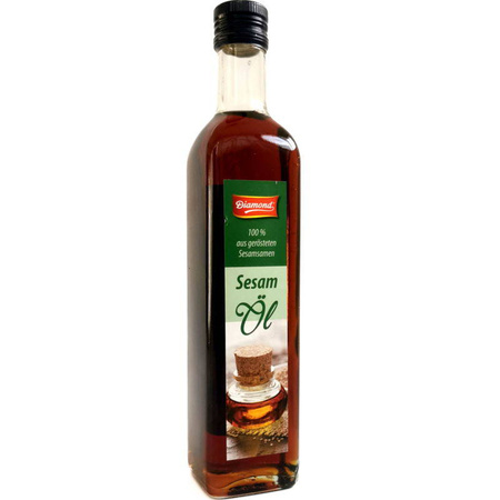 Olej sezamowy nierafinowany (500ml, Diamond)