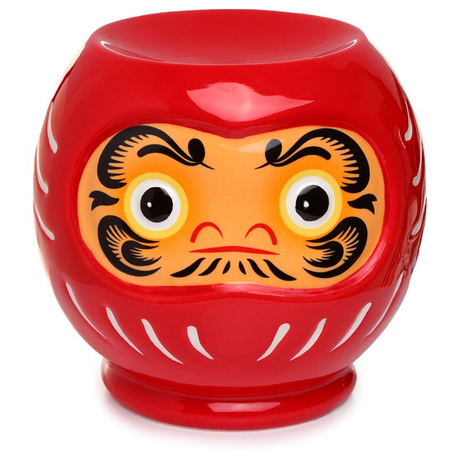 Kominek ceramiczny zapachowy, Daruma czerwony (podgrzewacz)