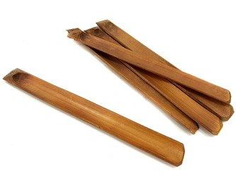 Stojak na kadzidła, podstawka z bambusa (Indie, kadzielnica, naturalna)