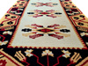 Dywan Kilim Turecki, chodnik, kwiaty beżowo-czerwony 60x125cm