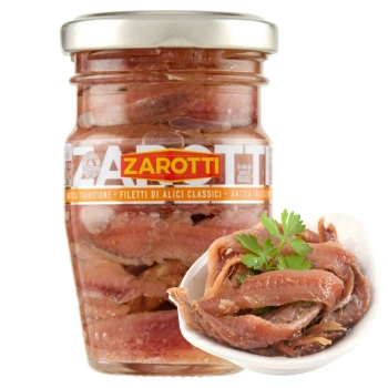 Filet anchois anchovy sardele Zarotti 80g