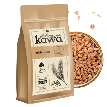 Kawa orkiszowa zbożowa bez kofeiny Eko Dary Natury 200g